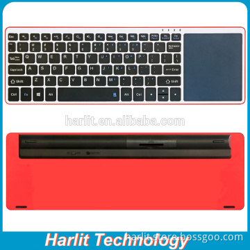 Laptop Bluetooth Wireless Keyboard With Trackpad Computer Wireless Keyboard With Large Touchpad